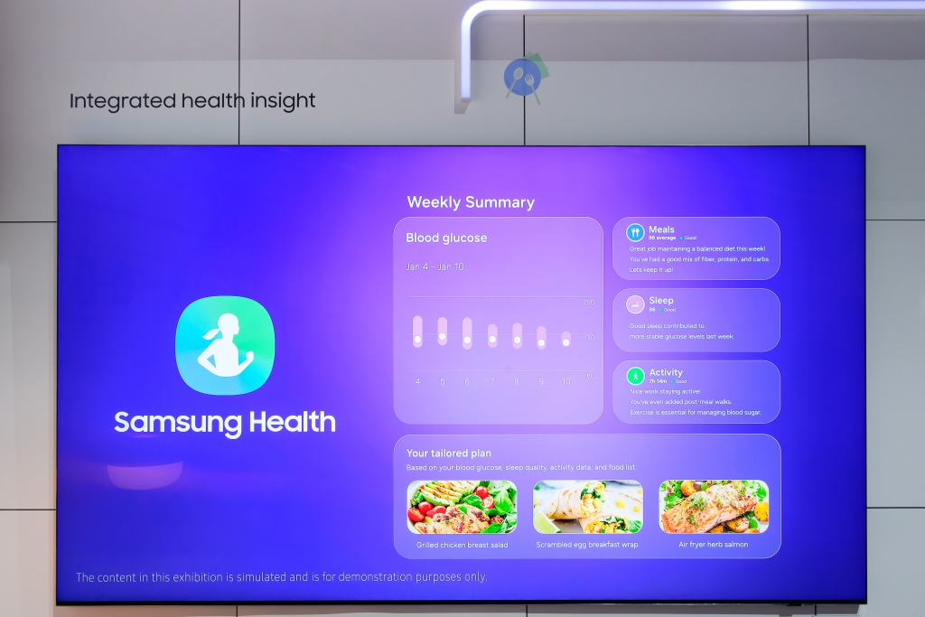 [CES 2025] 건강 관리의 A to Z, 삼성전자 ‘통합(E2E) 웰니스 솔루션’